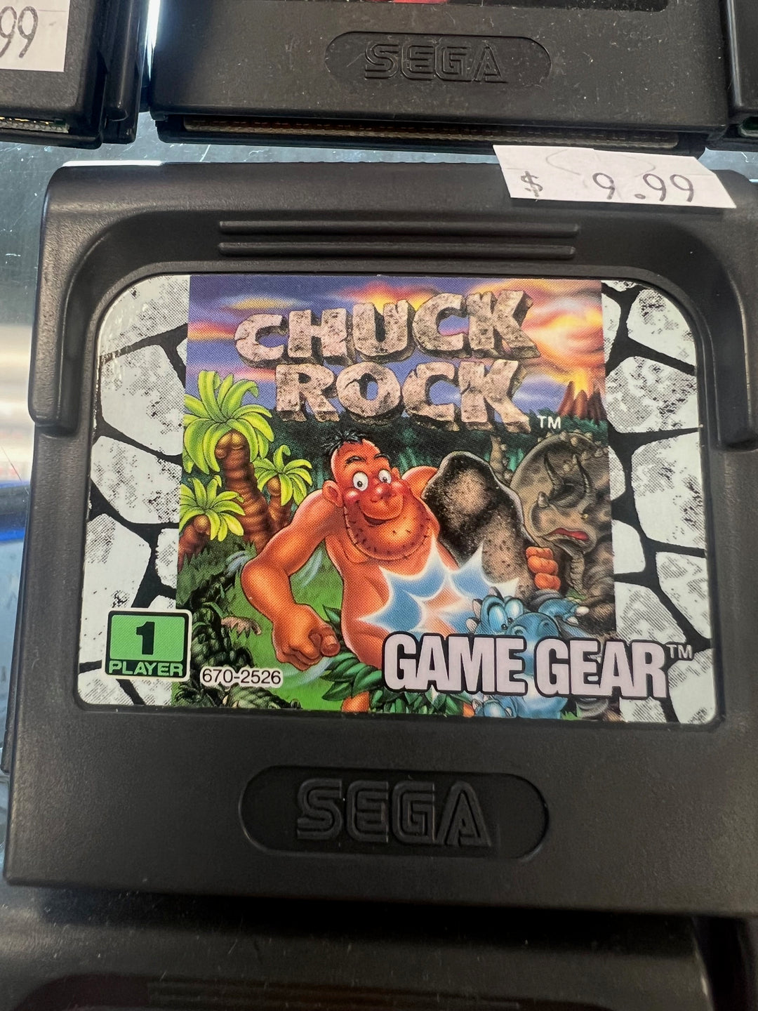 Chuck Rock - Sega Game Gear G7925