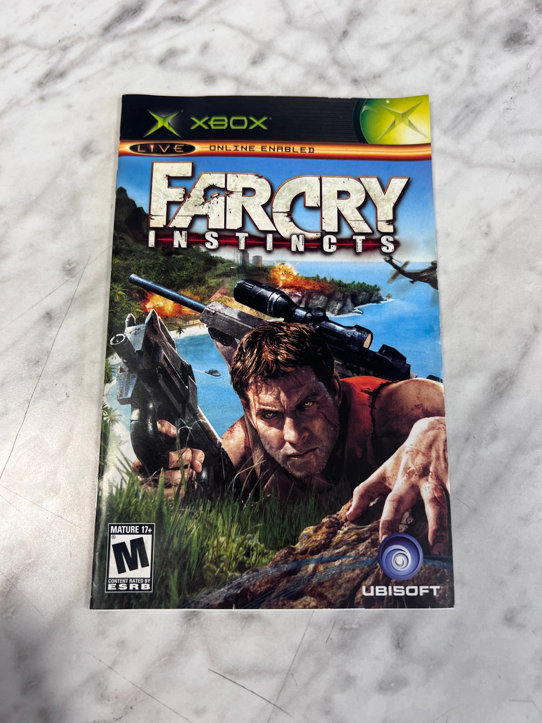 Far Cry Instincts Original Xbox MANUAL ONLY  MO101225