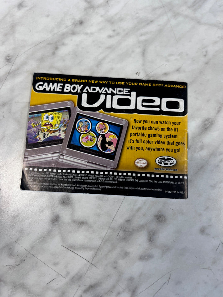 Golden Nugget Casino Game Boy Advance MANUAL ONLY  MO101225