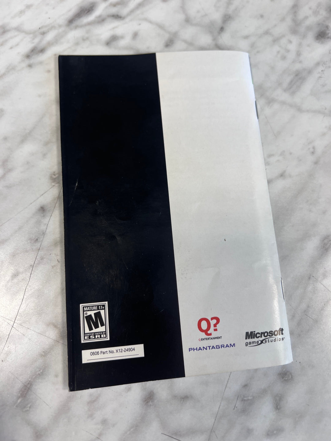 Ninety-Nine Nights N3 Xbox 360 MANUAL ONLY  MO101225
