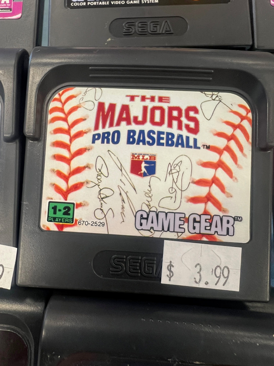 Majors Pro Baseball - Sega Game Gear *SGG* G7925