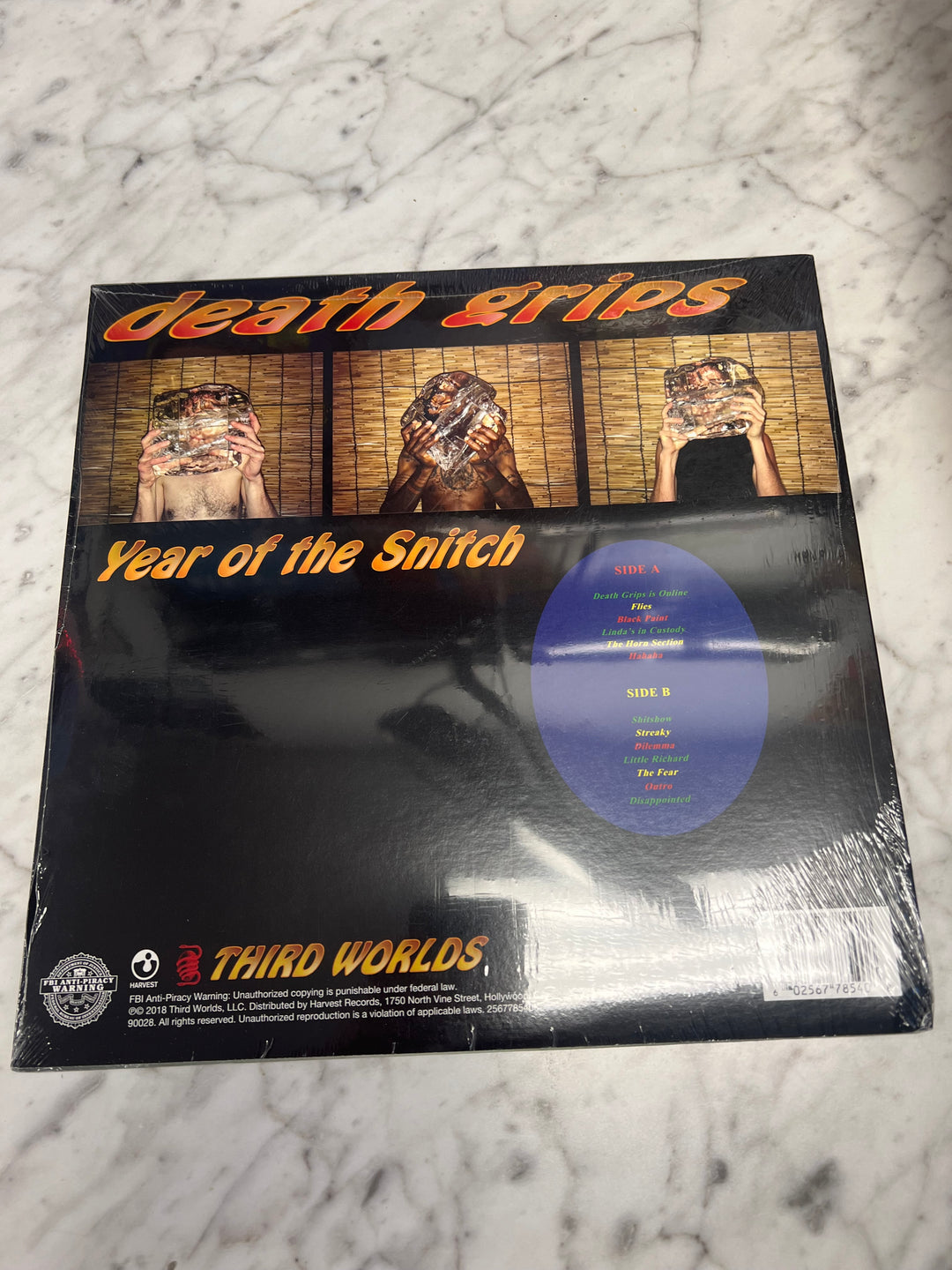 Death Grips - Year of the Snitch Vinyl Record BRAND NEW SEALED DR7924