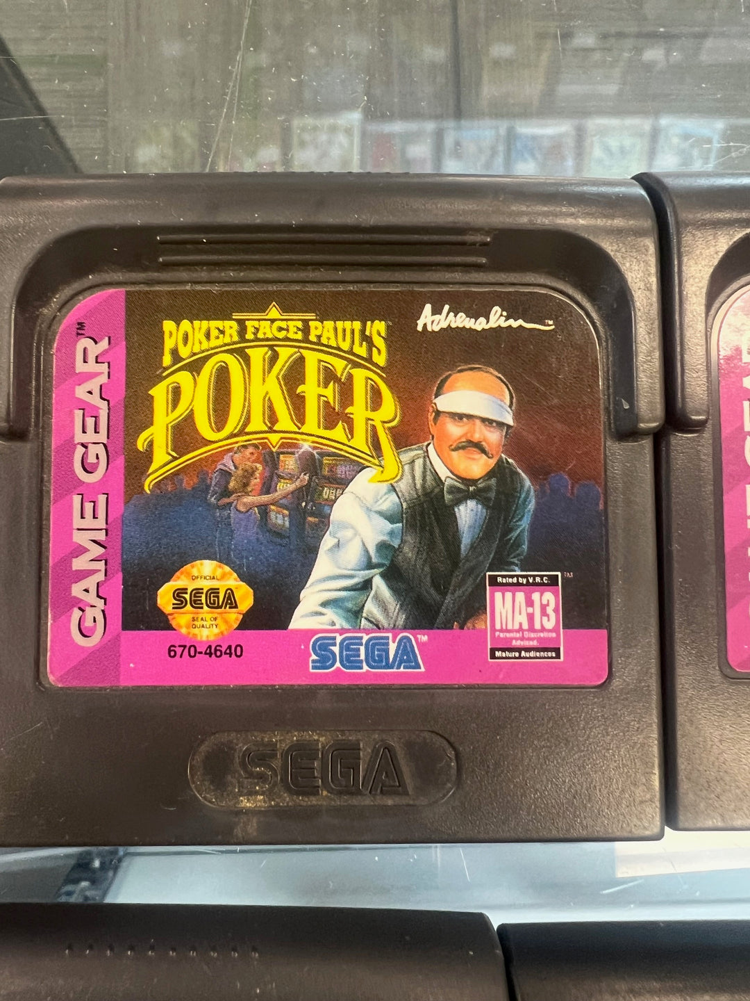 Poker Face Paul's Poker - Sega Game Gear *SGG* G7925