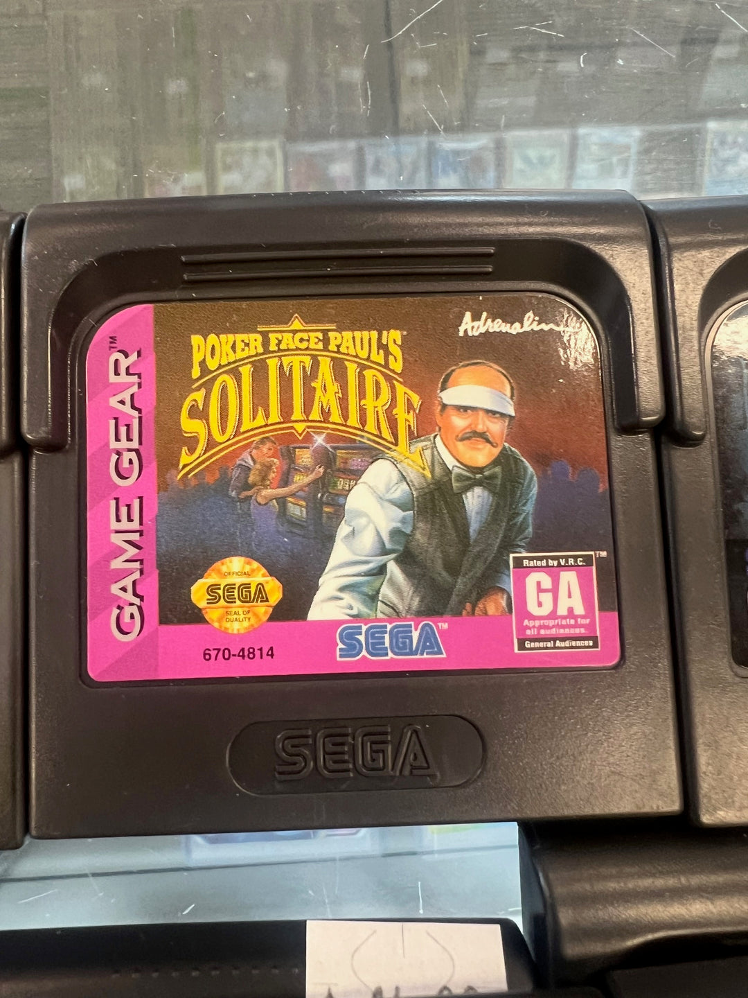 Poker Face Paul Solitaire - Sega Game Gear *SGG* G7925
