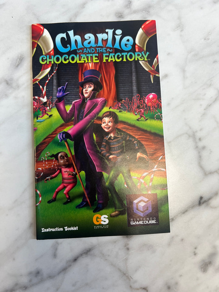 Charlie and the Chocolate Factory for Nintendo Gamecube MANUAL ONLY MO92324