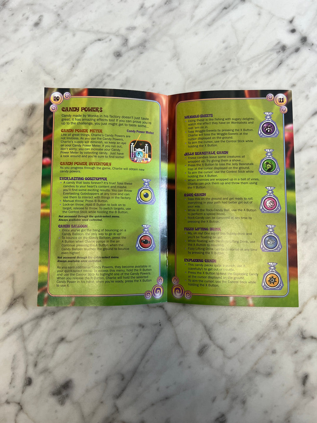 Charlie and the Chocolate Factory for Nintendo Gamecube MANUAL ONLY MO92324