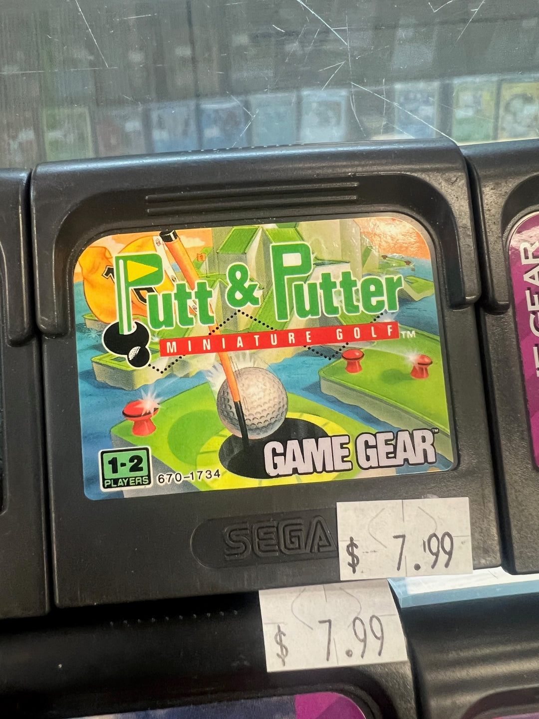 Putt & Putter Mini Golf - Sega Game Gear G7925