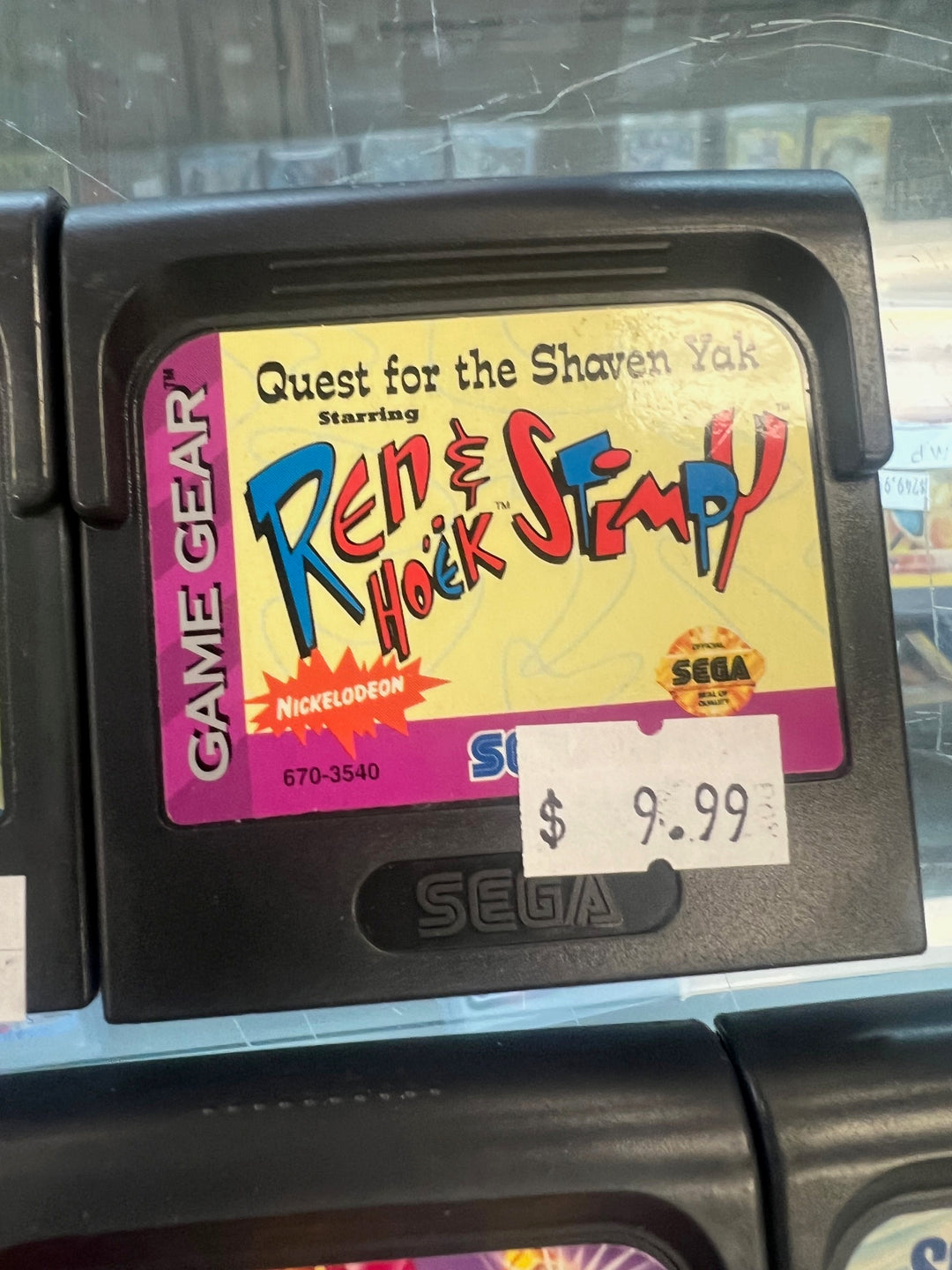 Ren Hoek & Stimpy Quest for the Shaven Yak - Sega Game Gear