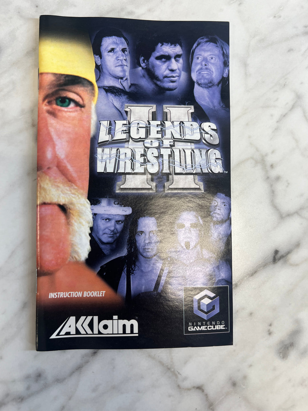 Legends of Wrestling II for Nintendo Gamecube MANUAL ONLY MO92324