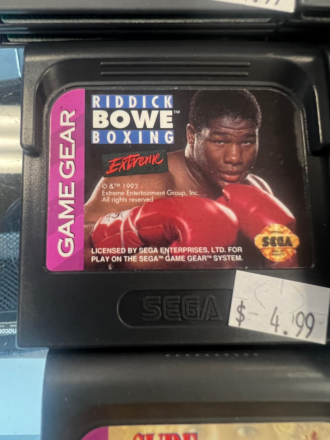 Riddick Bowe Boxing - Sega Game Gear G7925