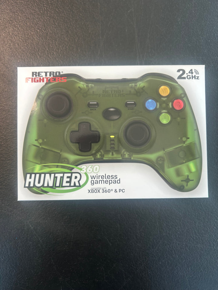 Retro Fighters Hunter 360 Wireless Gamepad Controller for Xbox 360 / PC
