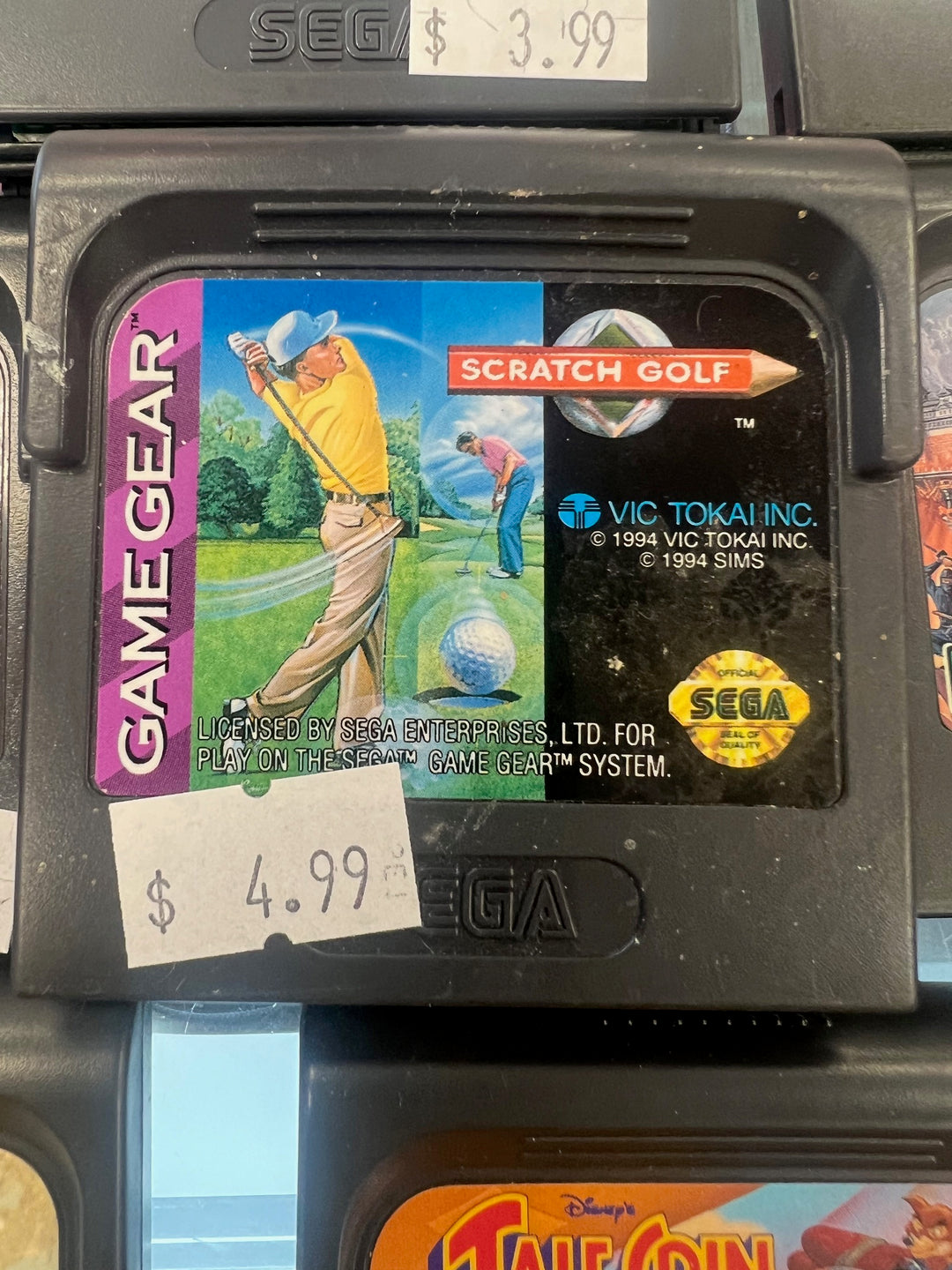 Scratch Golf - Sega Game Gear *SGG* G7925