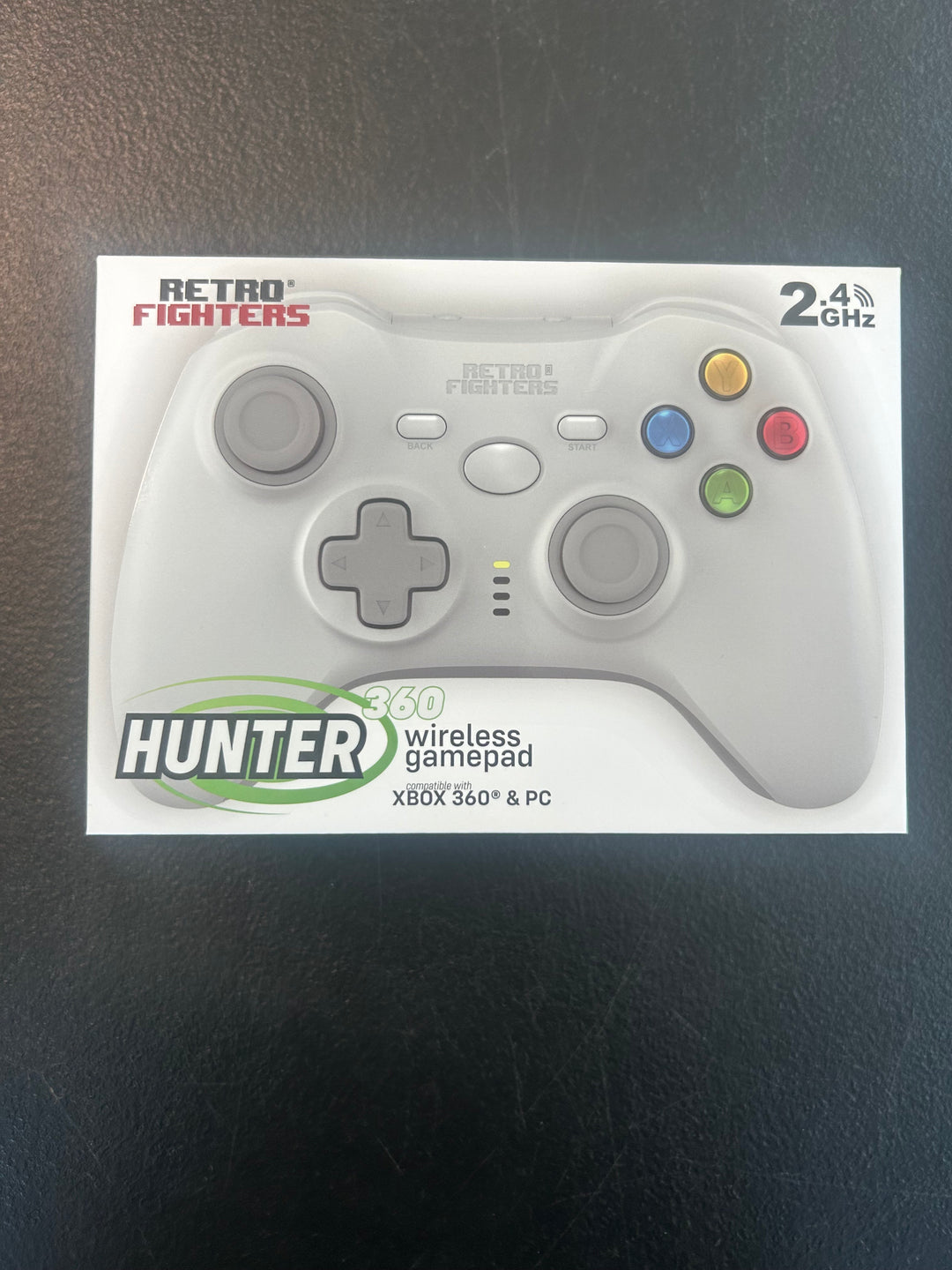 Retro Fighters Hunter 360 Wireless Gamepad Controller for Xbox 360 / PC