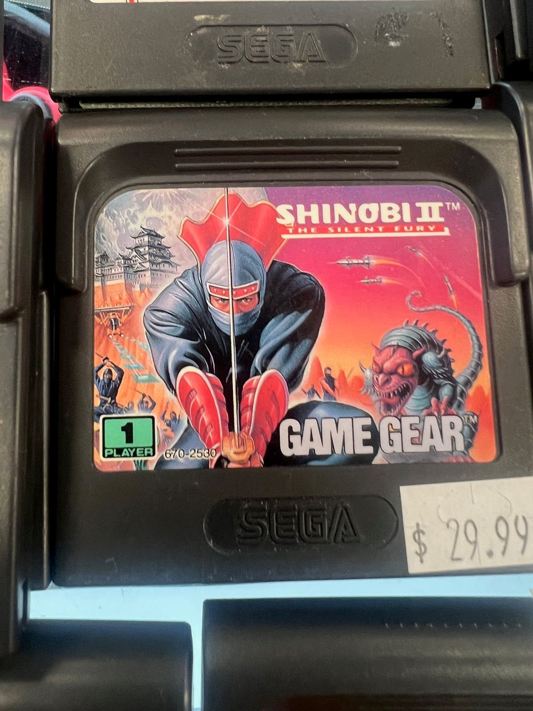 Shinobi II 2 - Sega Game Gear G7925