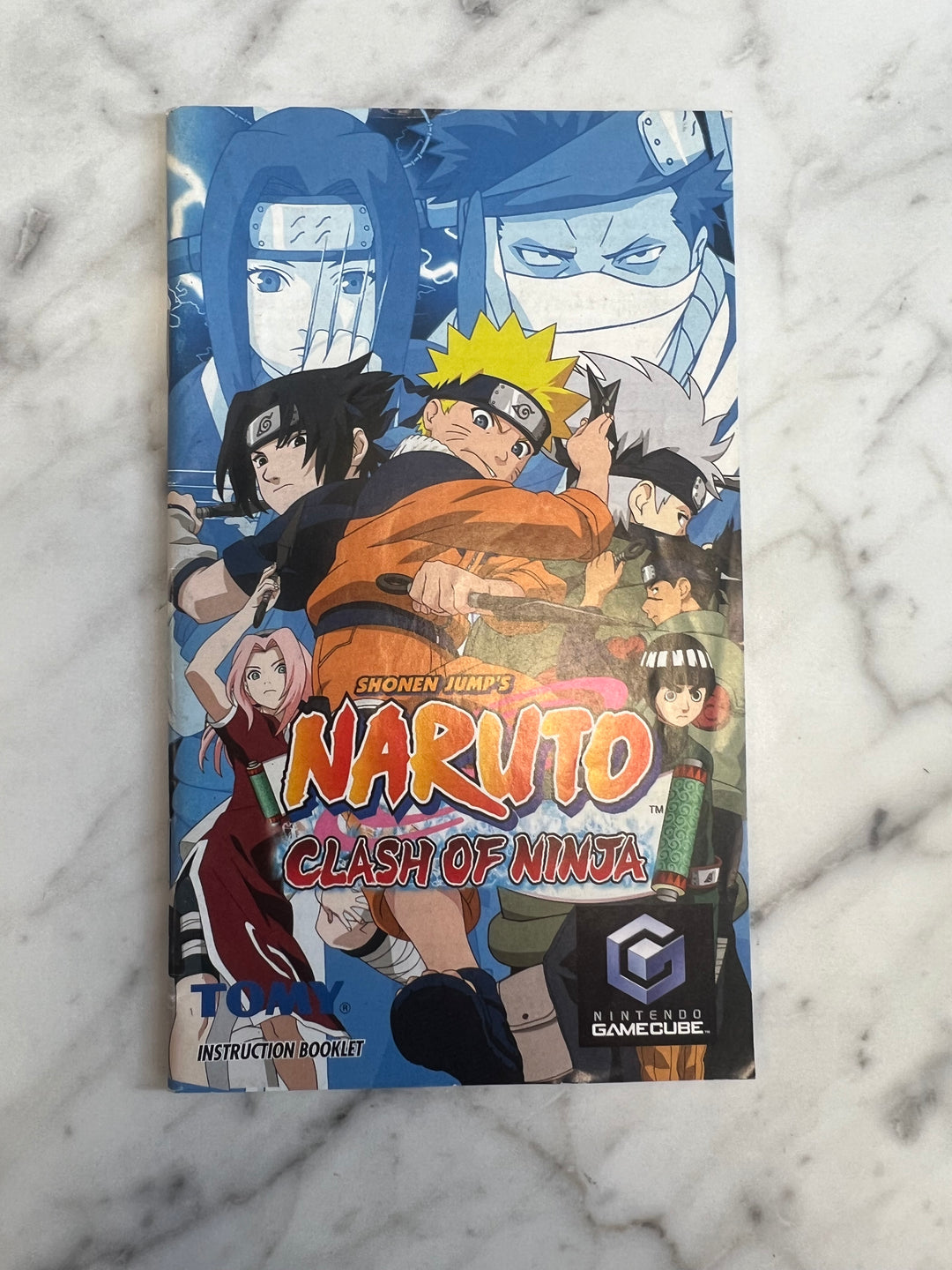 Naruto Clash of Ninja for Nintendo Gamecube MANUAL ONLY MO92324