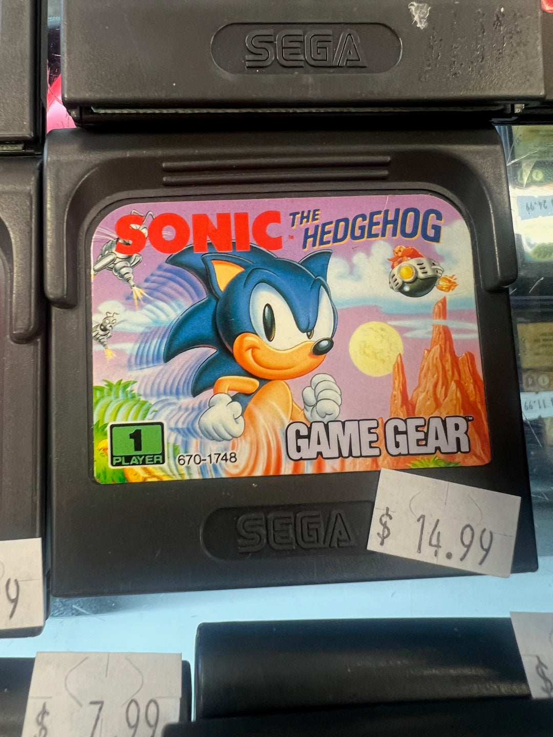 Sonic the Hedgehog - Sega Game Gear *SGG* G7925