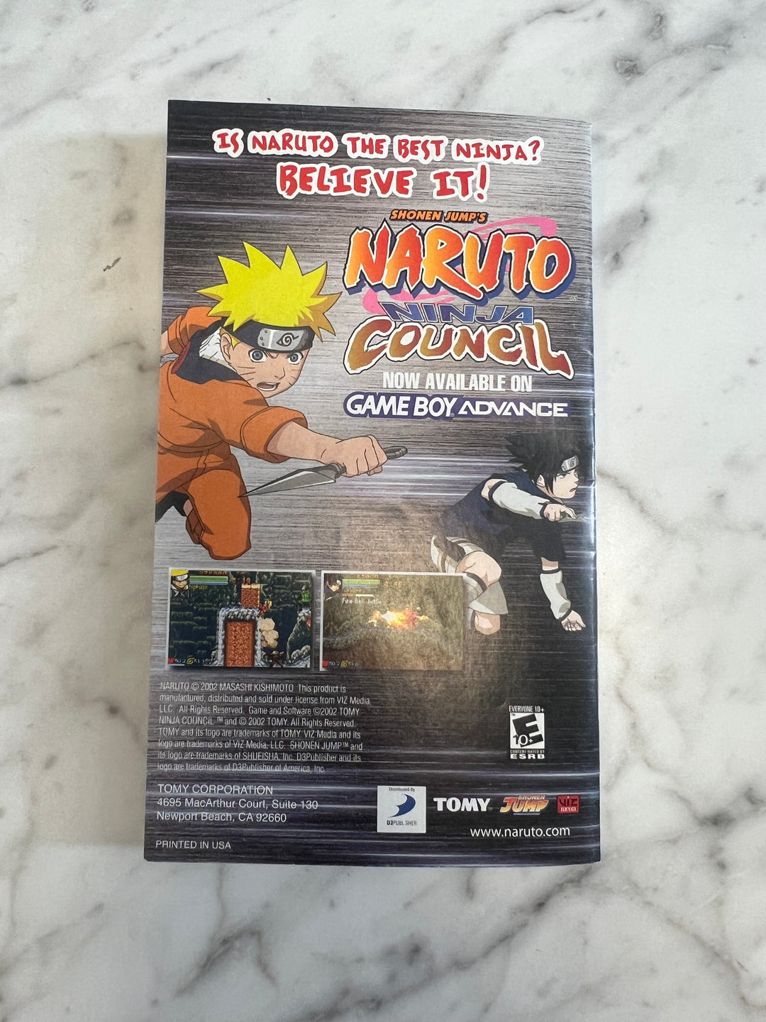 Naruto Clash of Ninja for Nintendo Gamecube MANUAL ONLY MO92324