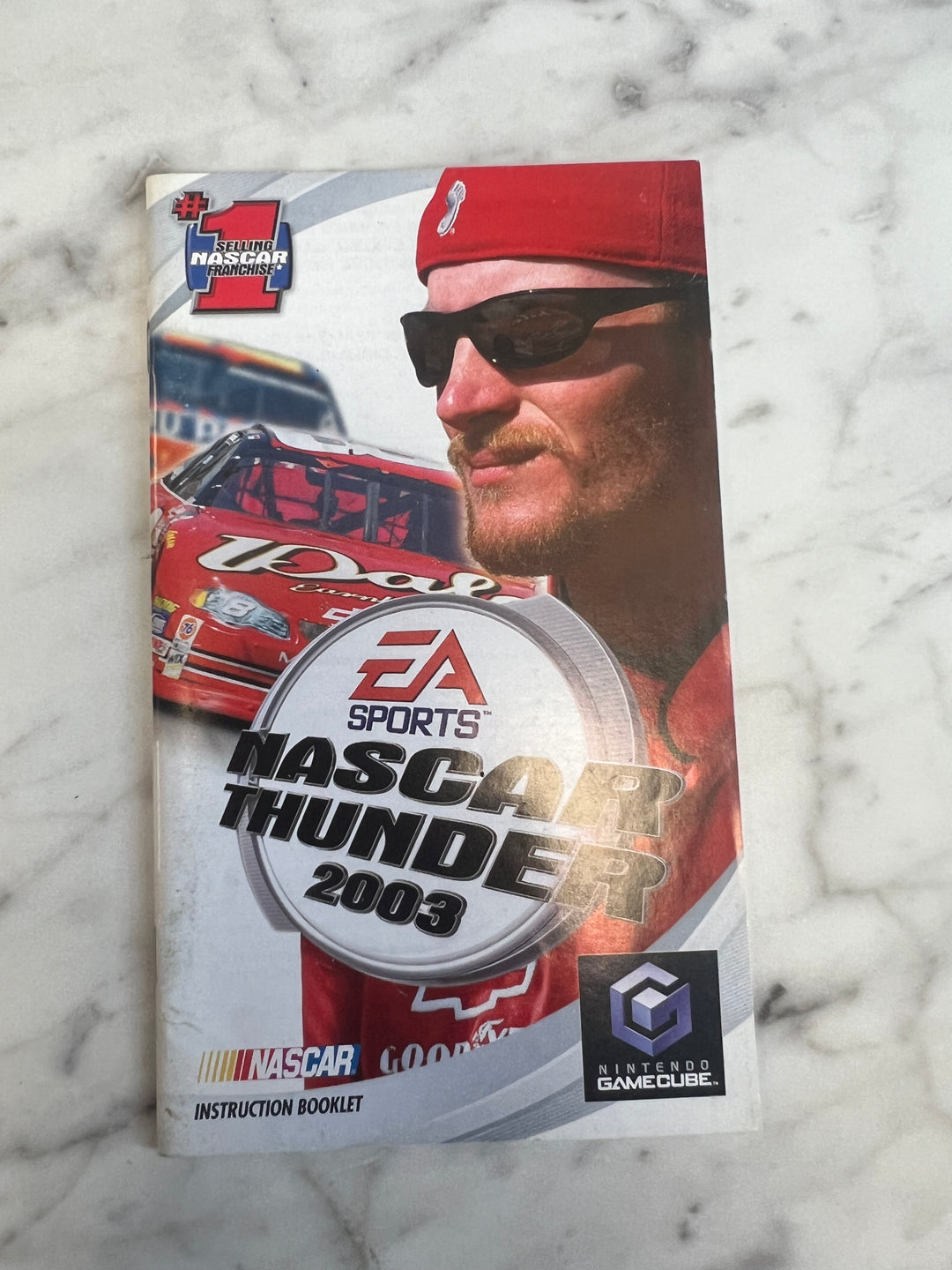 Nascar Thunder 2003 for Nintendo Gamecube MANUAL ONLY MO92324