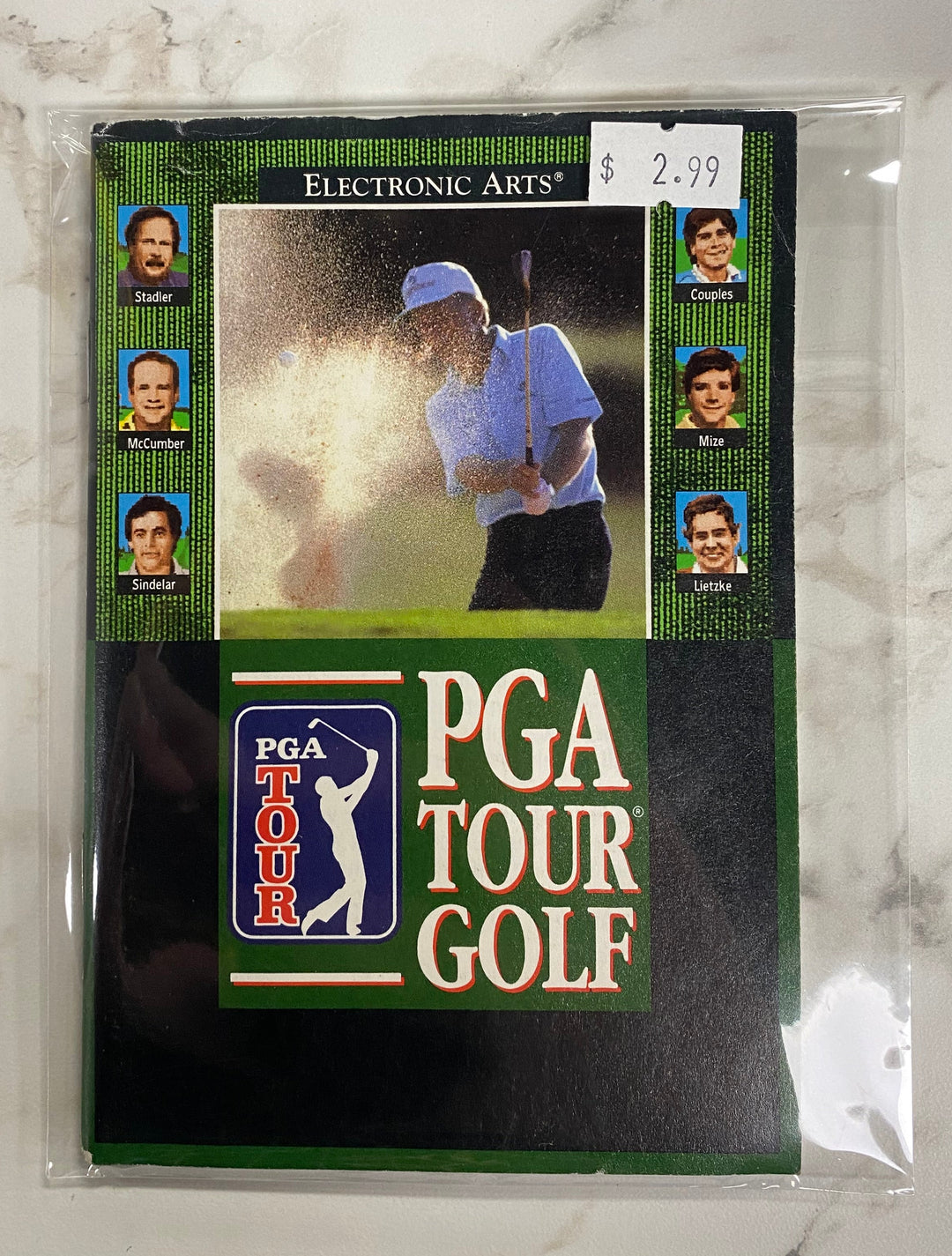 PGA Tour Golf - Sega Genesis Manual ONLY MO61026