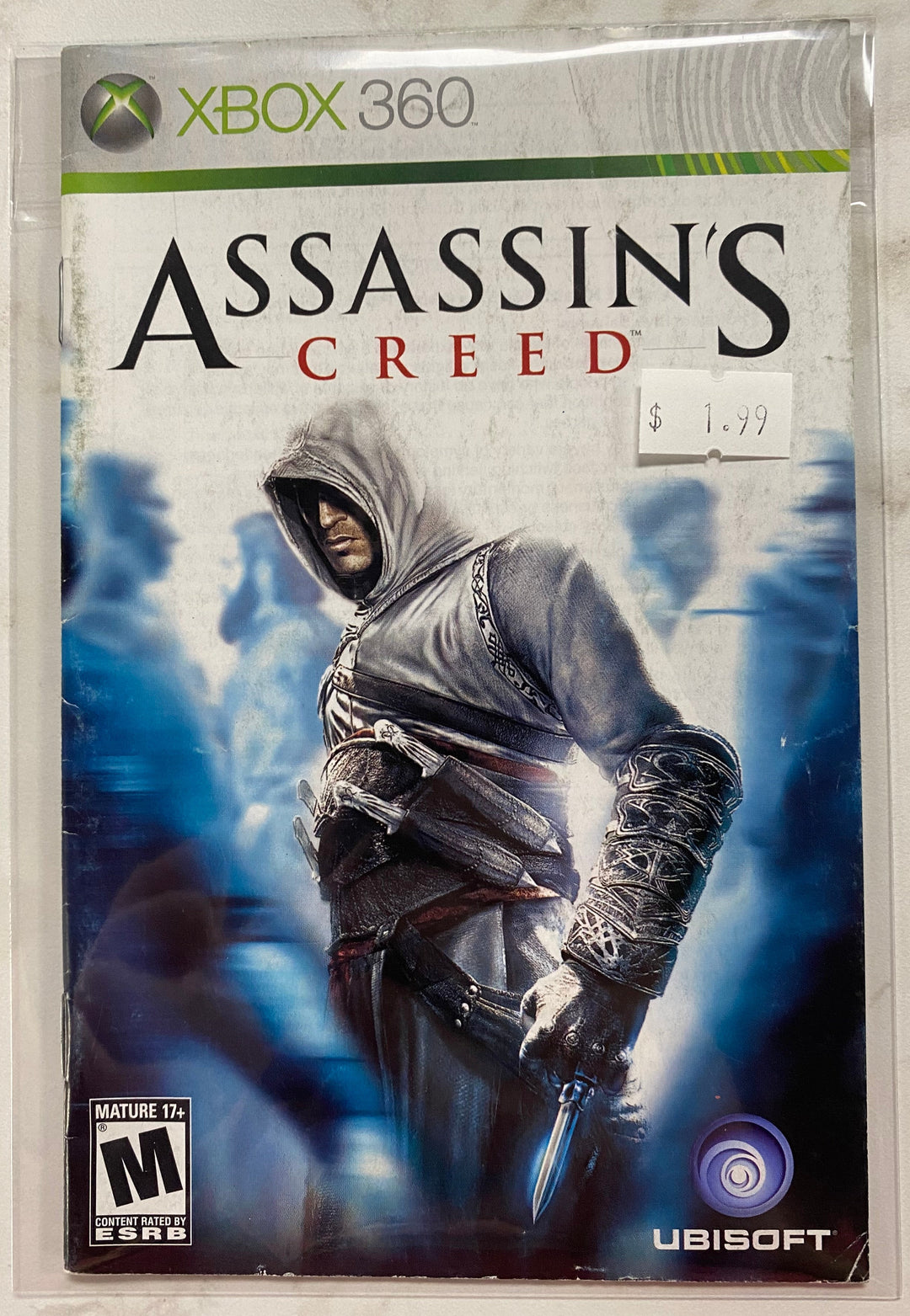 Assassin's Creed - Xbox 360 MANUAL ONLY MO61126