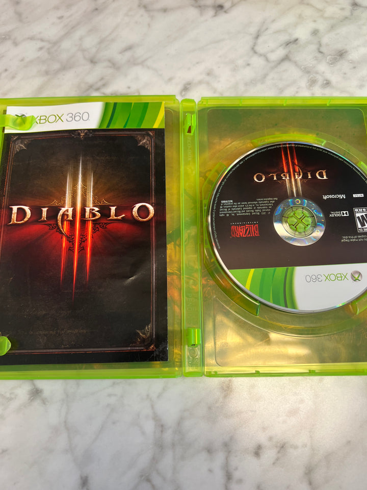 Diablo III for Microsoft Xbox 360 in case. Tested and Working.     DO61024