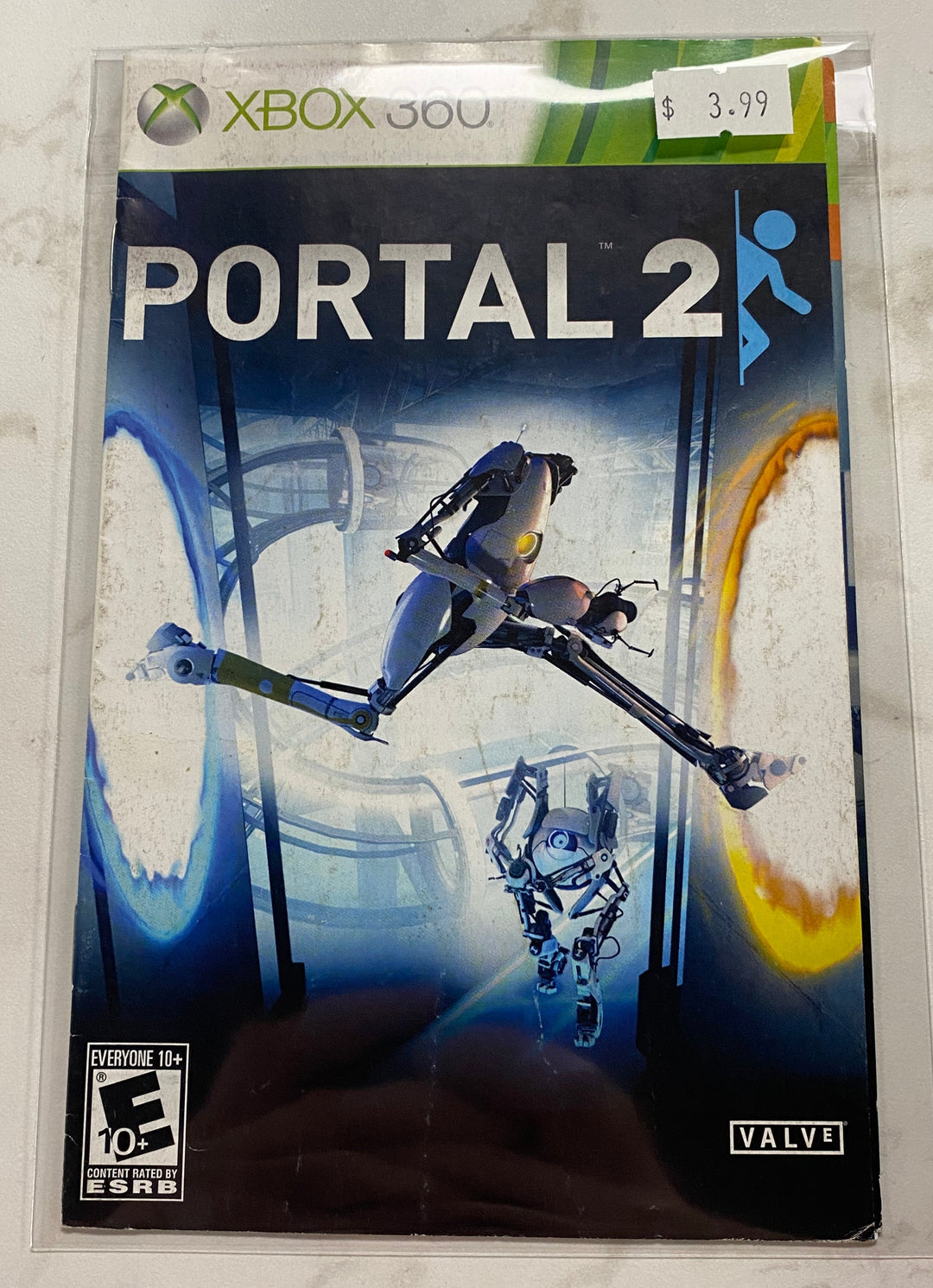 Portal 2 - Xbox 360 MANUAL ONLY MO61126