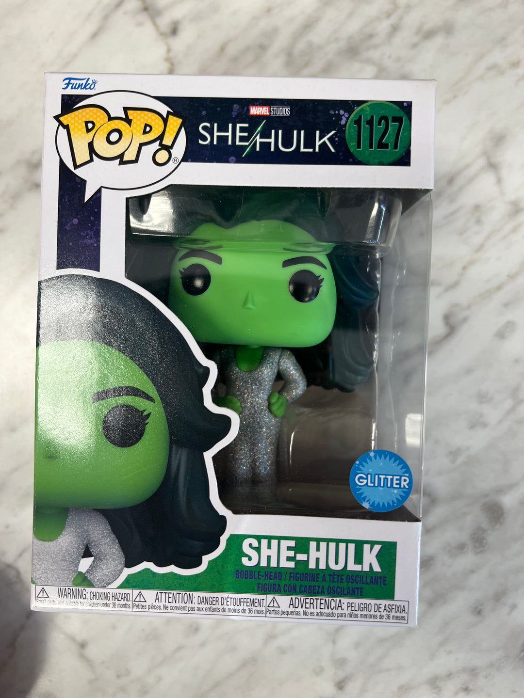 Funko Pop! She-Hulk #1127 Glitter She Hulk Marvel   FP122224