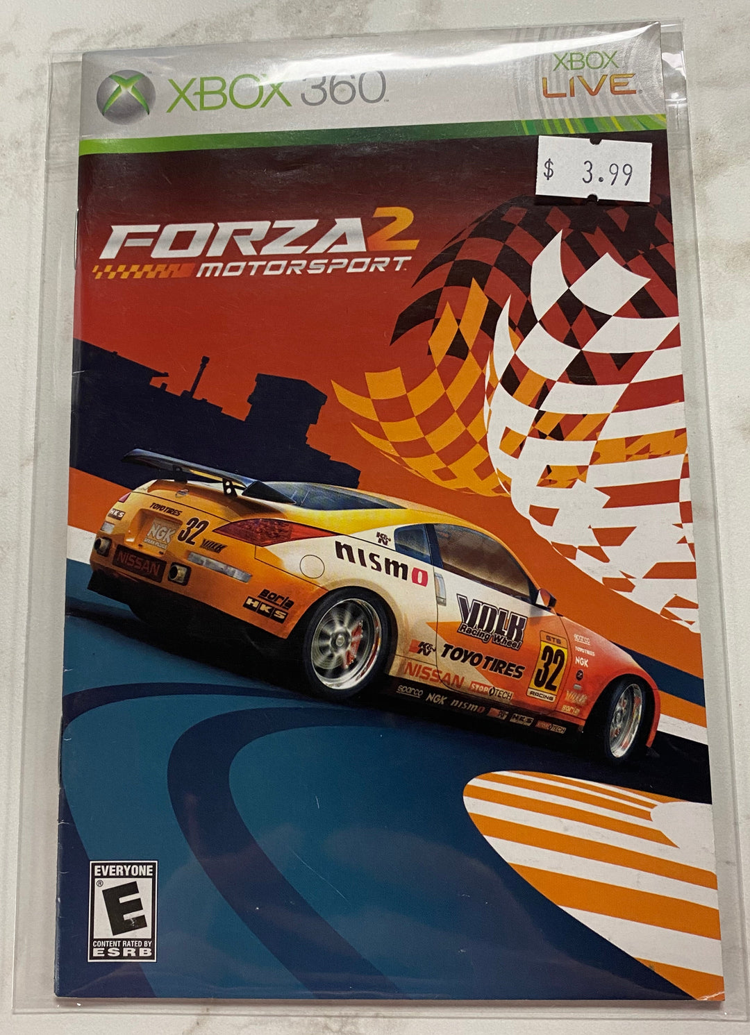 Forza Motorsport 2 - Xbox 360 MANUAL ONLY MO61126