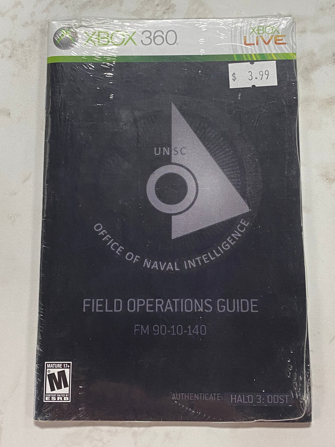 Halo 3 ODST - Xbox 360 MANUAL ONLY MO61126