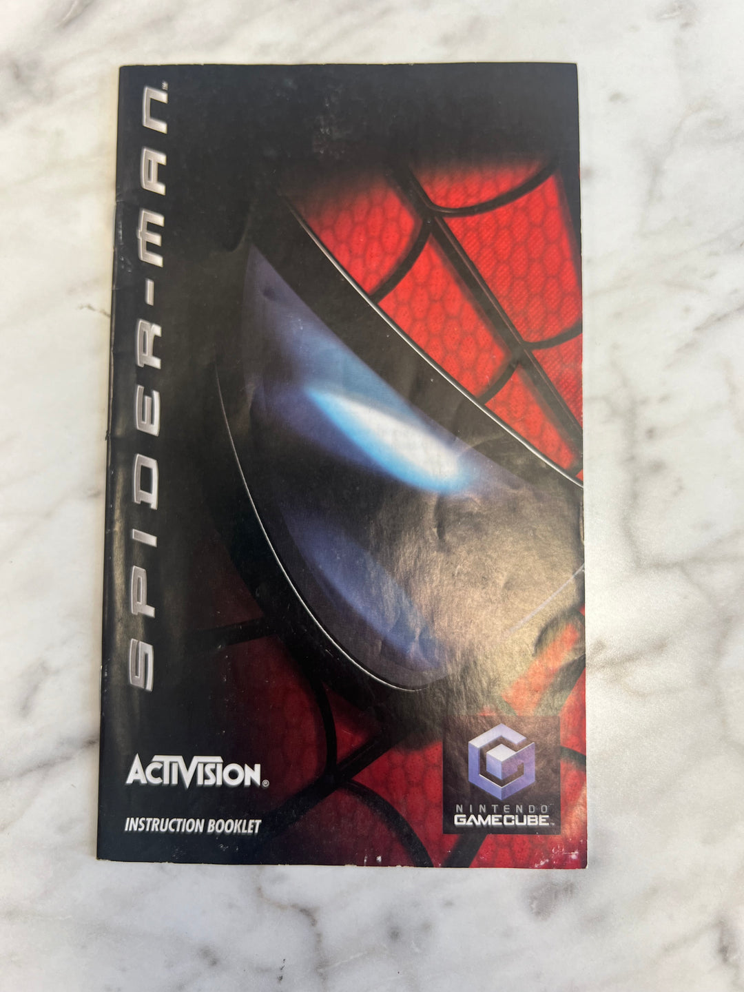 Spider-man for Nintendo Gamecube MANUAL ONLY MO92324