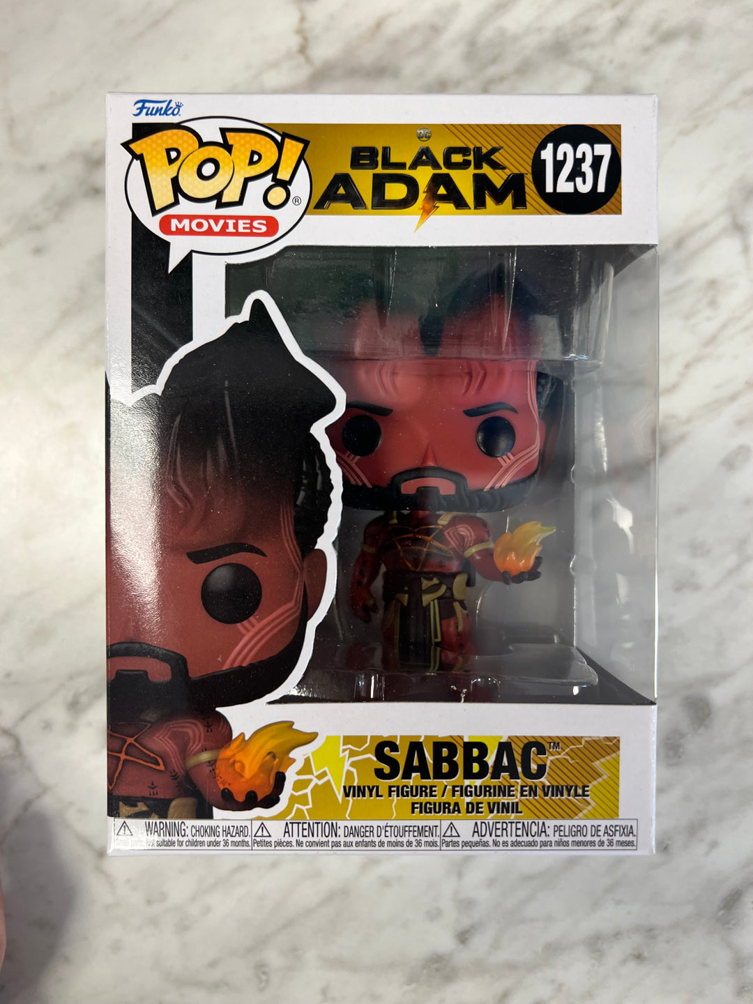 Funko Pop! Sabbac #1237 Black Adam   FP122224