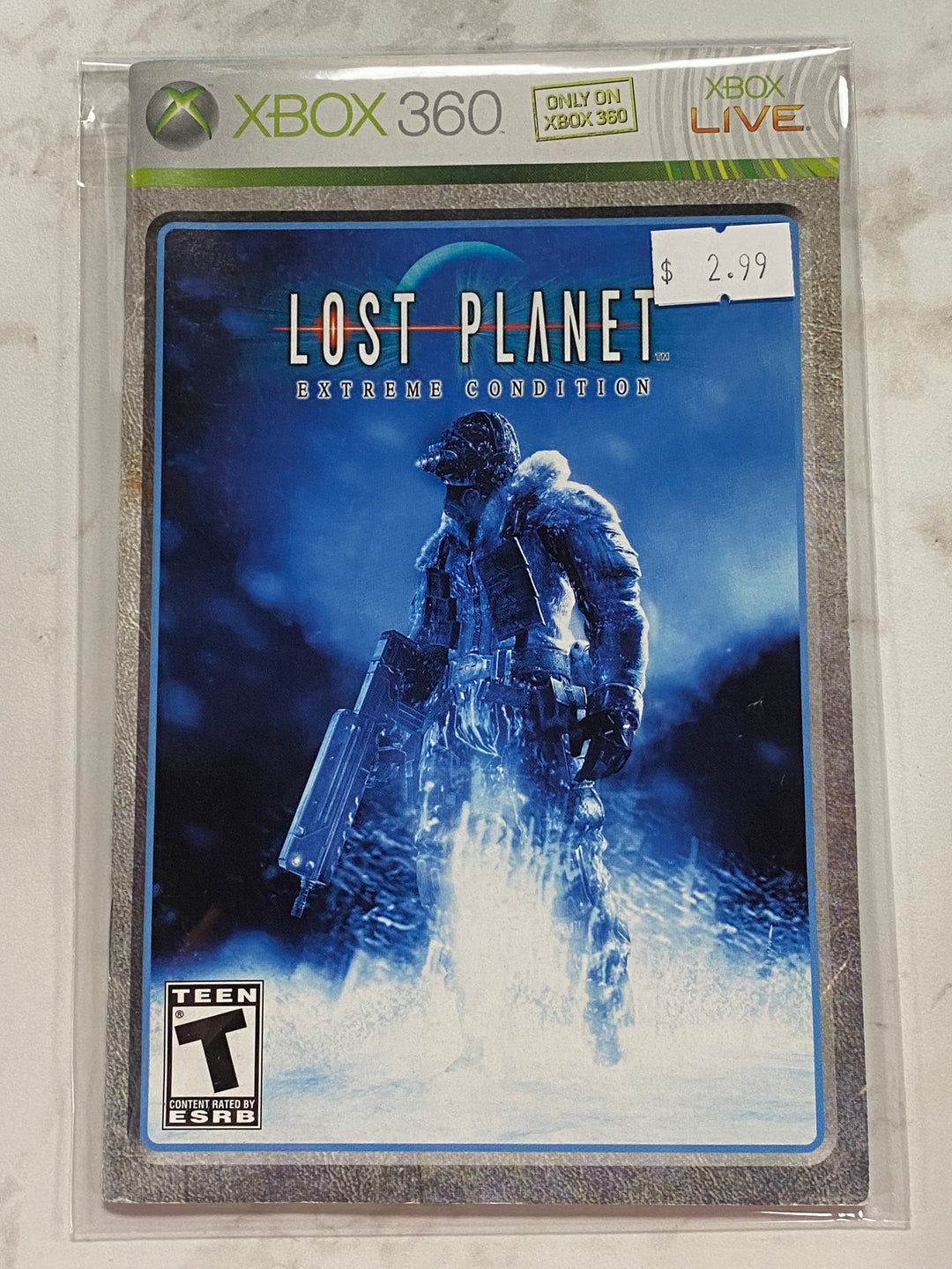 Lost Planet Extreme Condition - Xbox 360 MANUAL ONLY MO61126