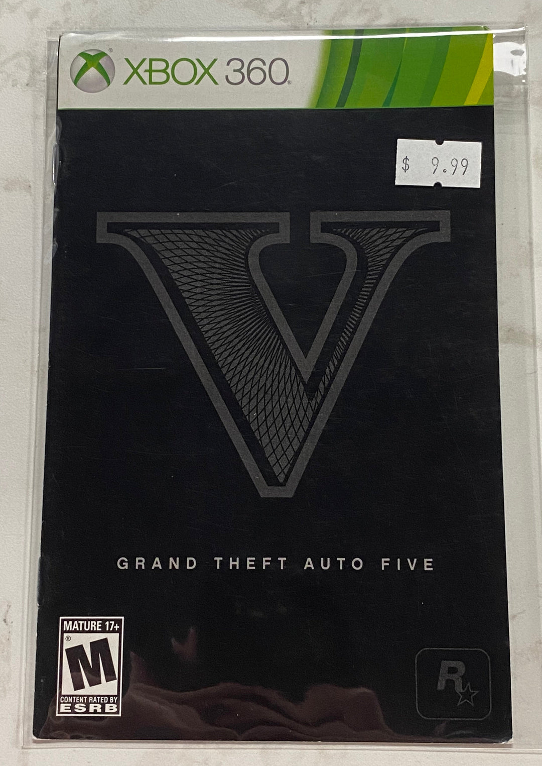 Grand Theft Auto V (5) - Xbox 360 MANUAL ONLY MO61126