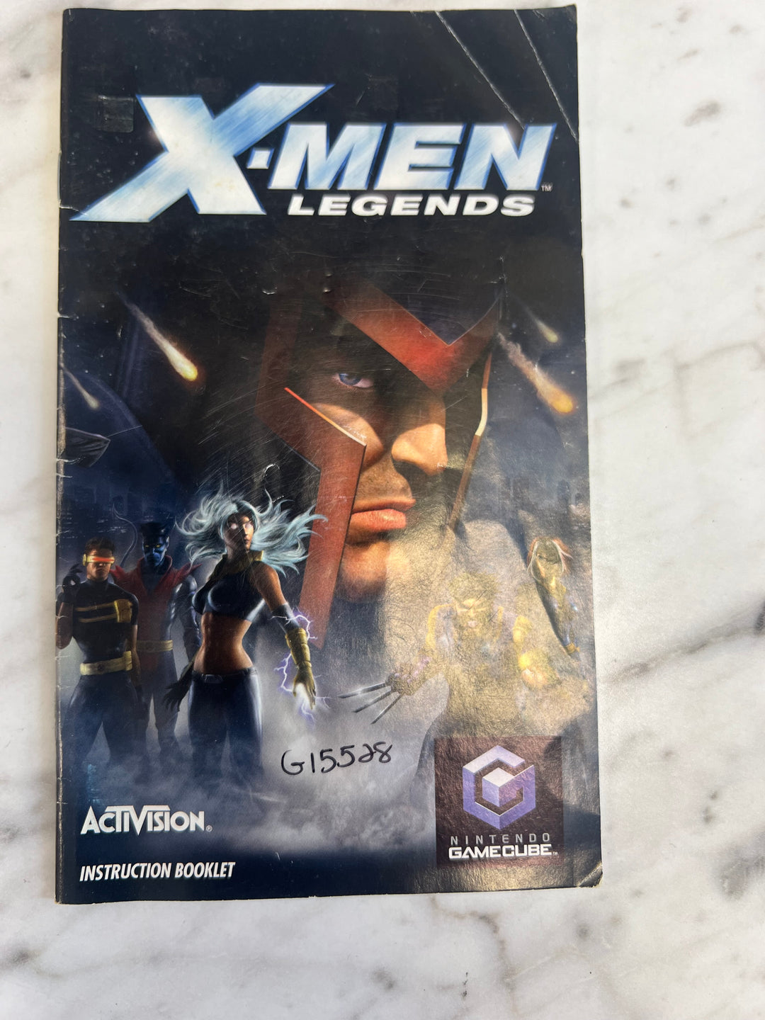 X-Men Legends for Nintendo Gamecube MANUAL ONLY MO92324