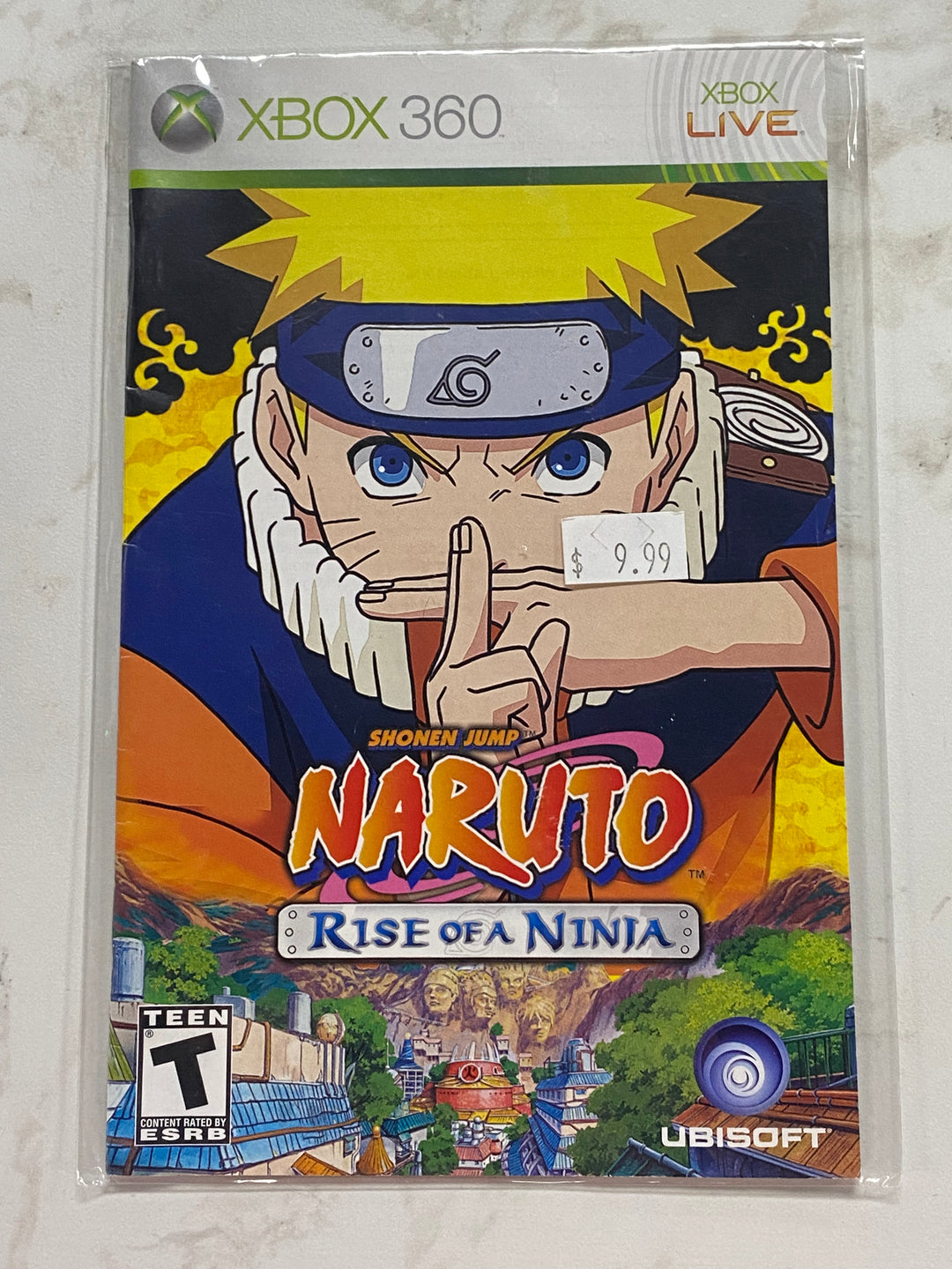 Naruto Rise of a Ninja - Xbox 360 MANUAL ONLY MO61126