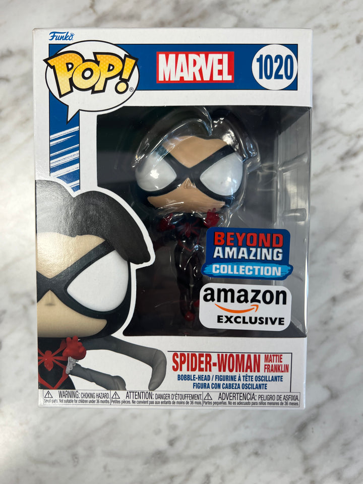 Funko Pop! Spider-Woman Matie Franklin # 1020 Marvel Beyond Amazing FP122224