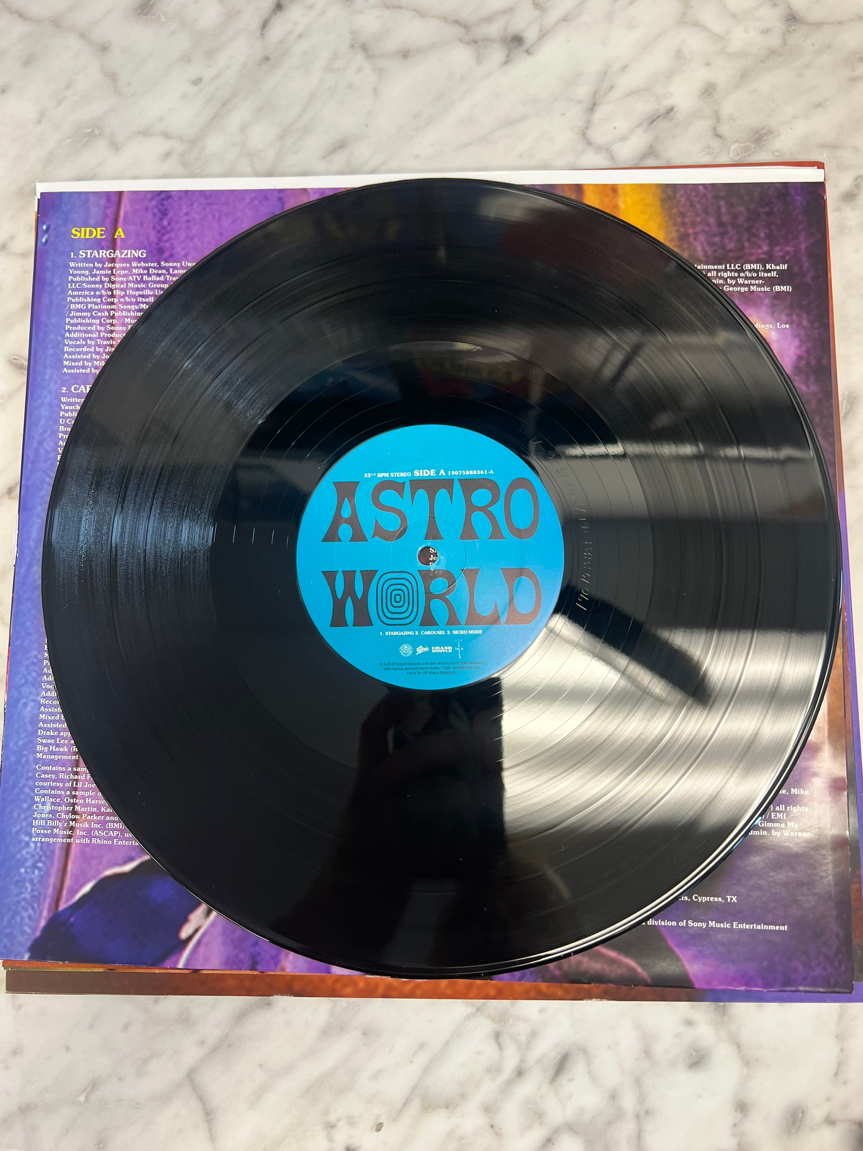 Travis shops Scott Astroworld Vinyl