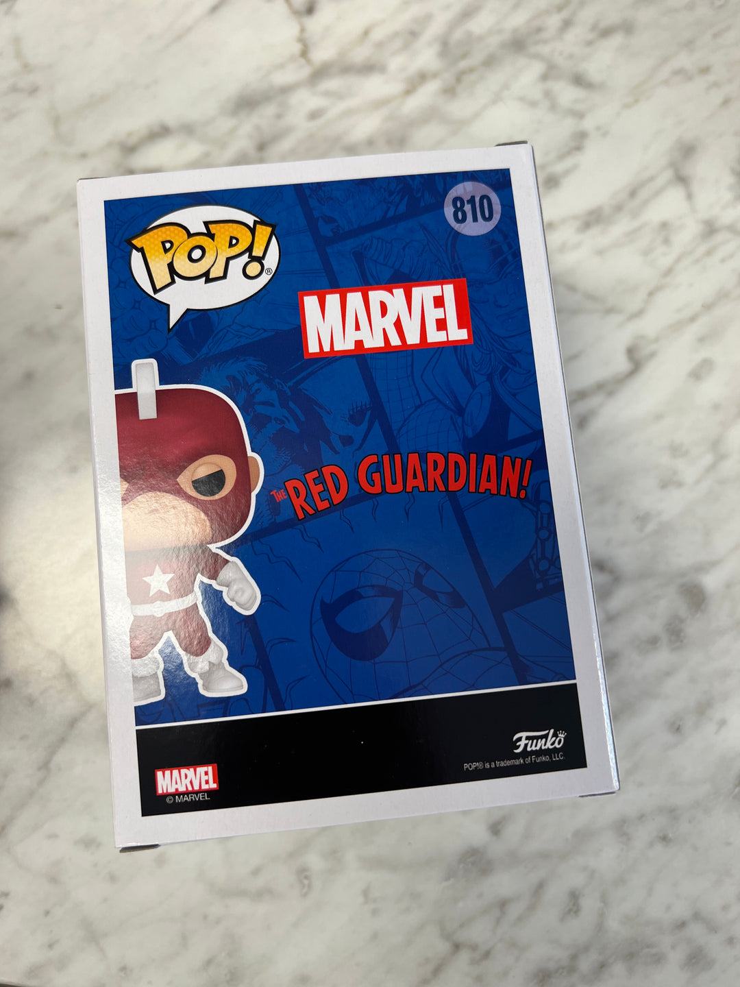 Funko Pop! Red Guardian #810 Marvel Amazon Exclusive Year of the Shield FP122224