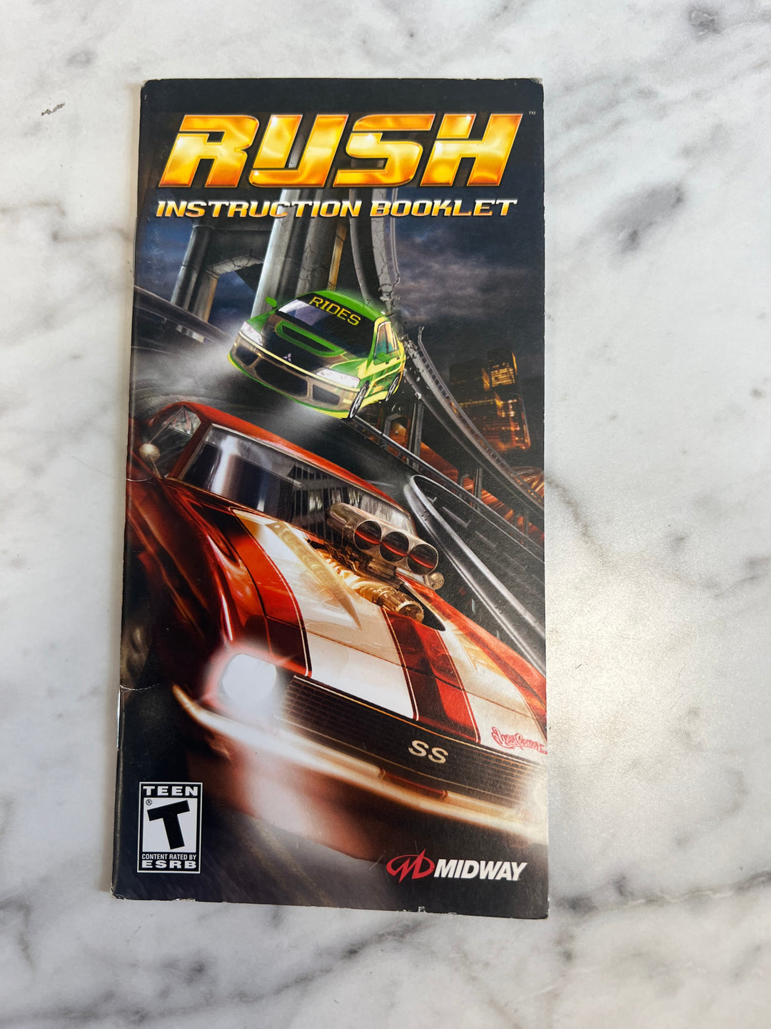 Rush for PSP Playstation Portable MANUAL ONLY MO92324