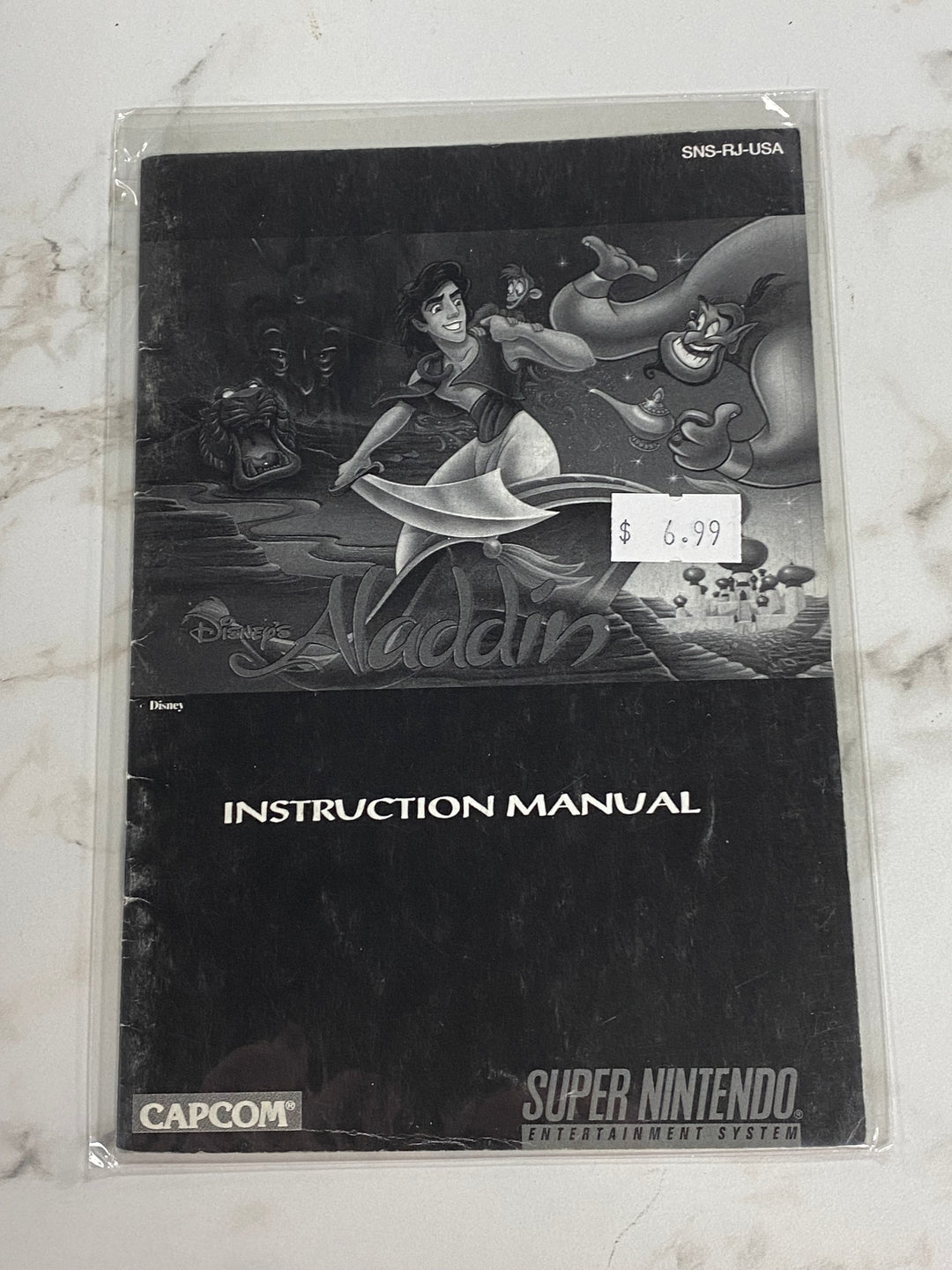 Aladdin - SNES MANUAL ONLY MO61126
