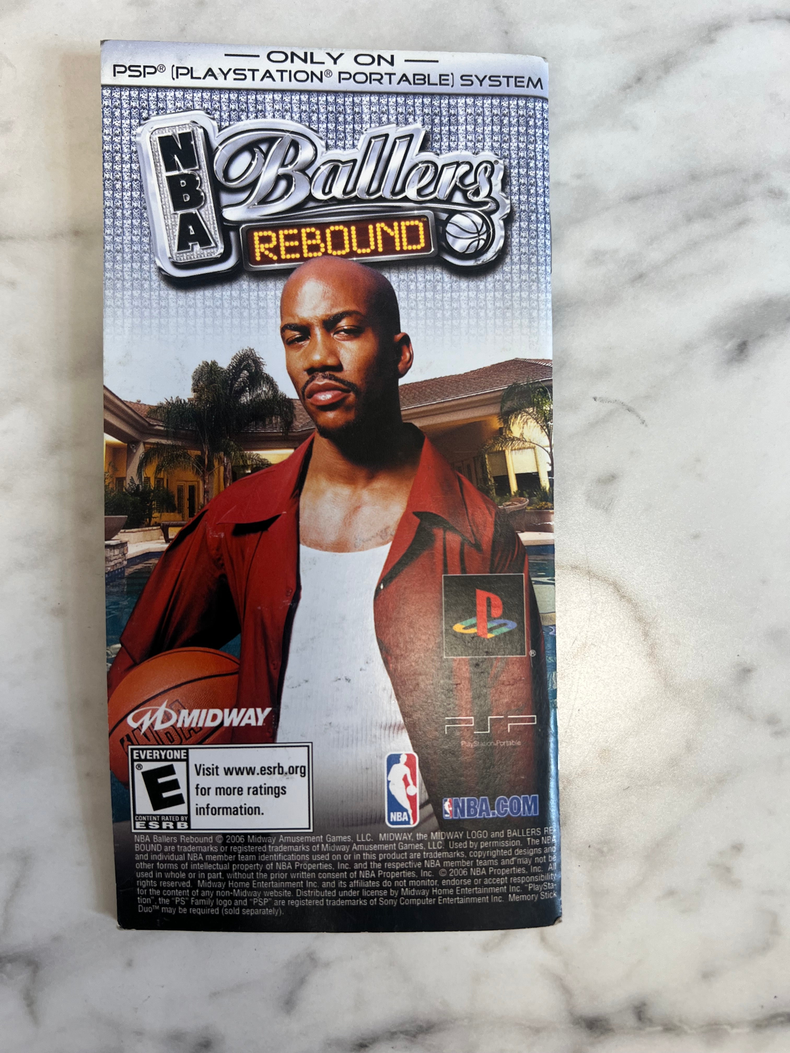 Rush for PSP Playstation Portable MANUAL ONLY MO92324 – Core Gaming