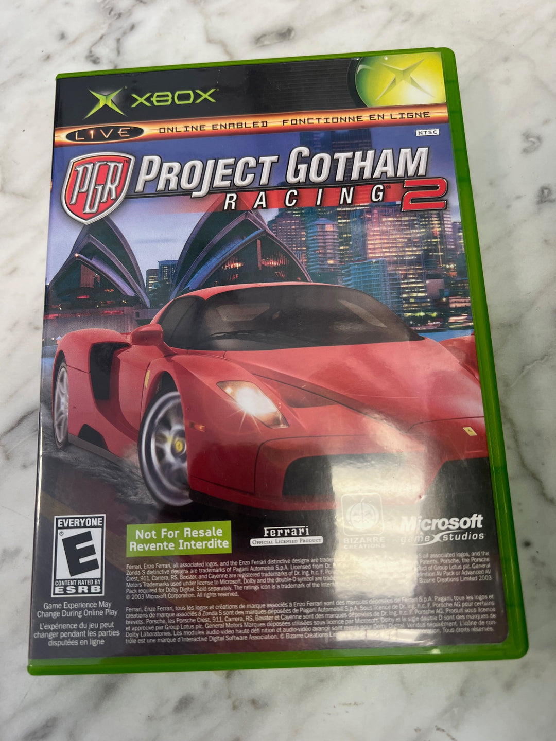 Project Gotham Racing 2 / XBOX Live Arcade - Original Xbox X41125