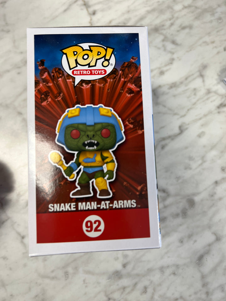 Funko Pop! Snake Man-at-Arms #92 Specialty Series Masters of the Universe FP122224