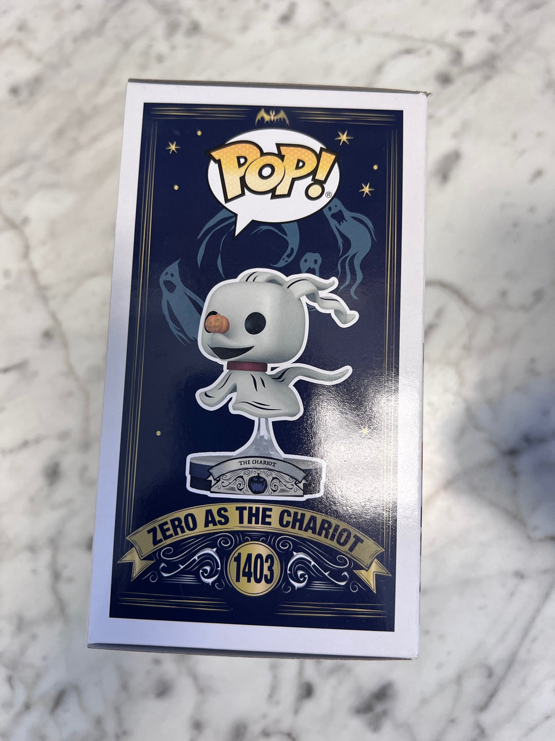 Funko Pop! Zero as the Chariot #1403 Nightmare Before Christmas Hot Topic Exclusive FP10525