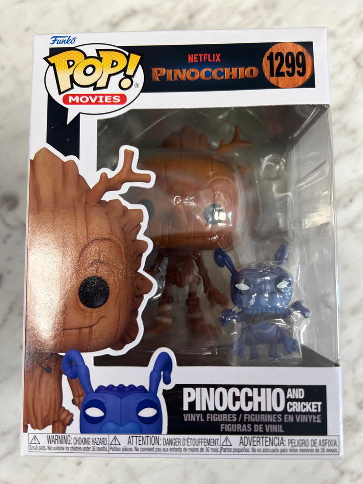 Funko Pop! Pinocchio and Cricket #1299 Netflix FP122224