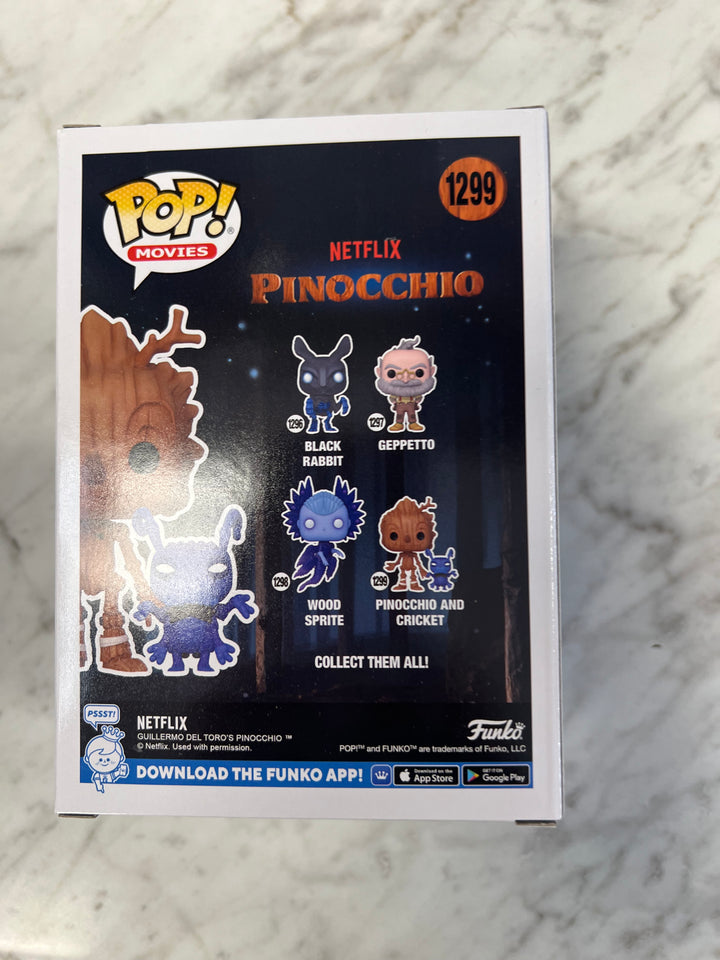 Funko Pop! Pinocchio and Cricket #1299 Netflix FP122224