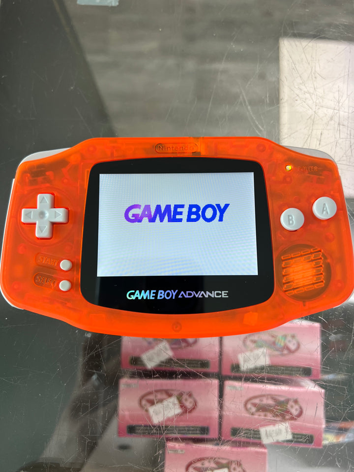Game Boy Advance Console - IPS Screen Mod and New Shell (select a color)  MC102225