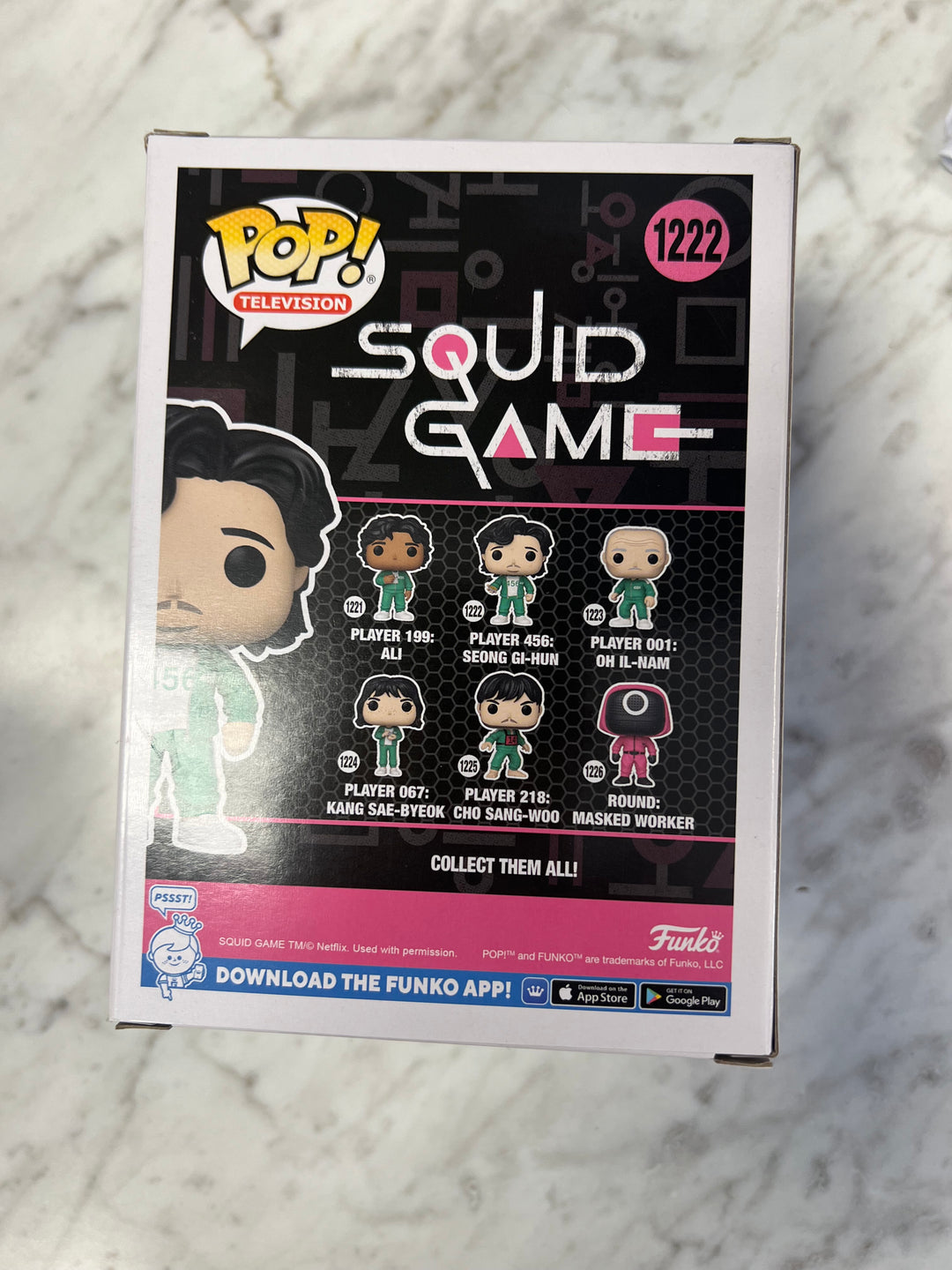 Funko Pop! Player 456: Seong Gi-Hun Squid Game Netflix FP122224