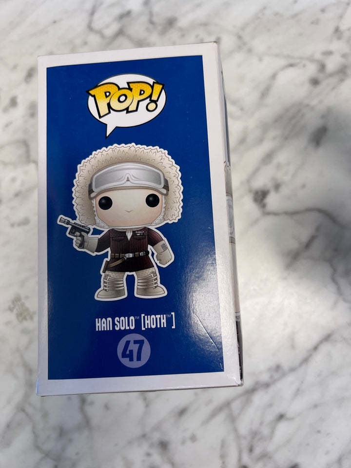 Funko Pop! Han Solo (Hoth) #47 Gamestop Exclusive Squished Box FP10525