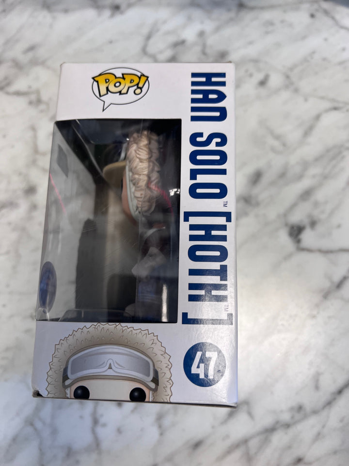 Funko Pop! Han Solo (Hoth) #47 Gamestop Exclusive Squished Box FP10525